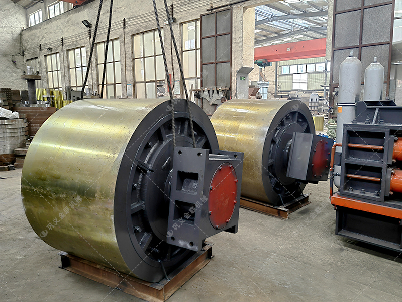 1810液壓對輥制砂機一小時產量多少？